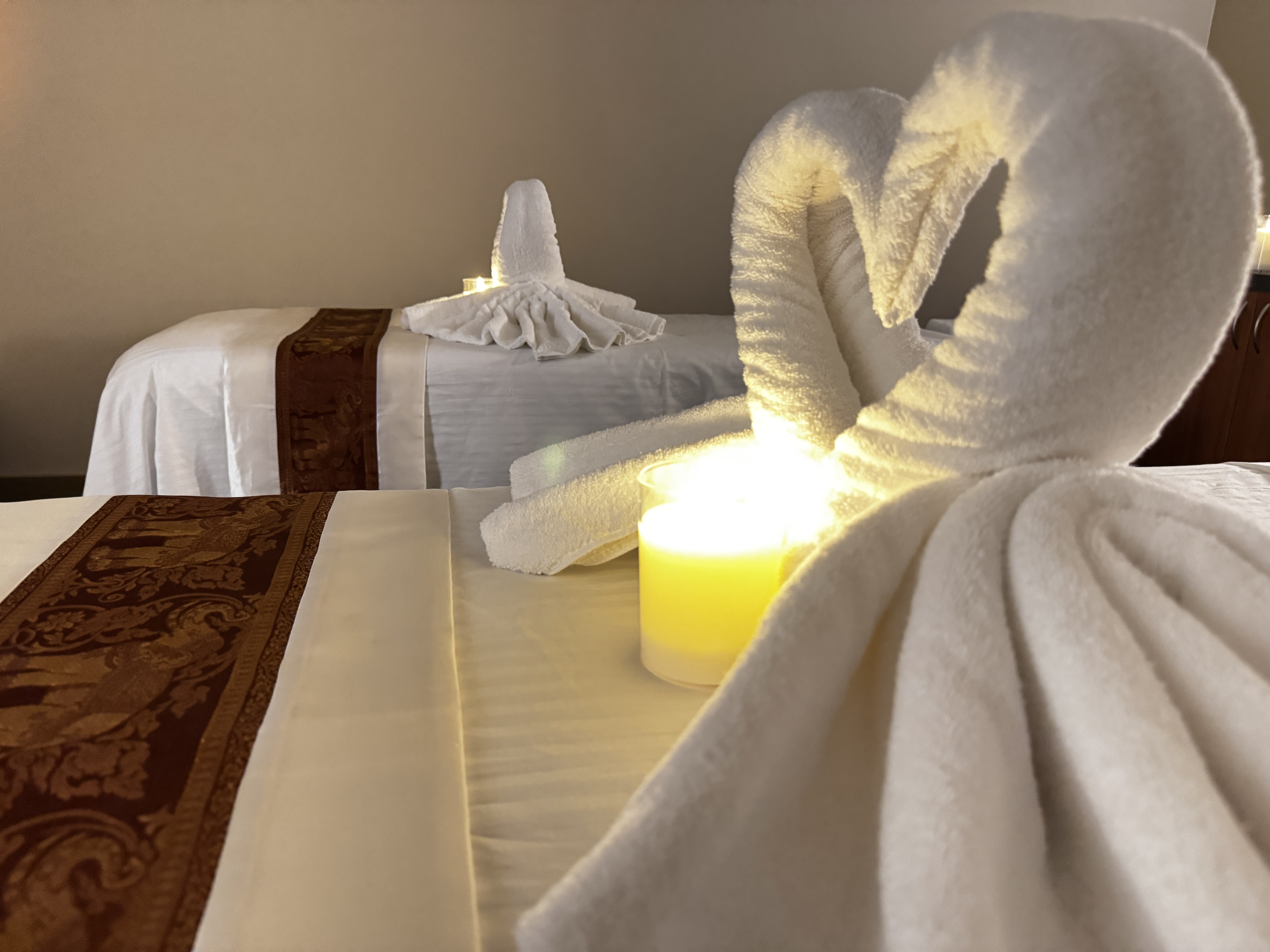 Premium couples treatment space with sophisticated design
